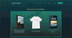 Desktop Screenshot of chrisklopf.com